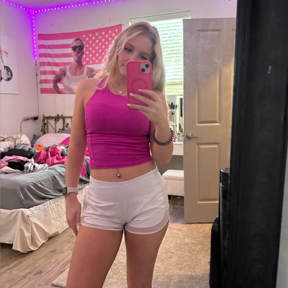Victoria's Secret Fuchsia Tank Top